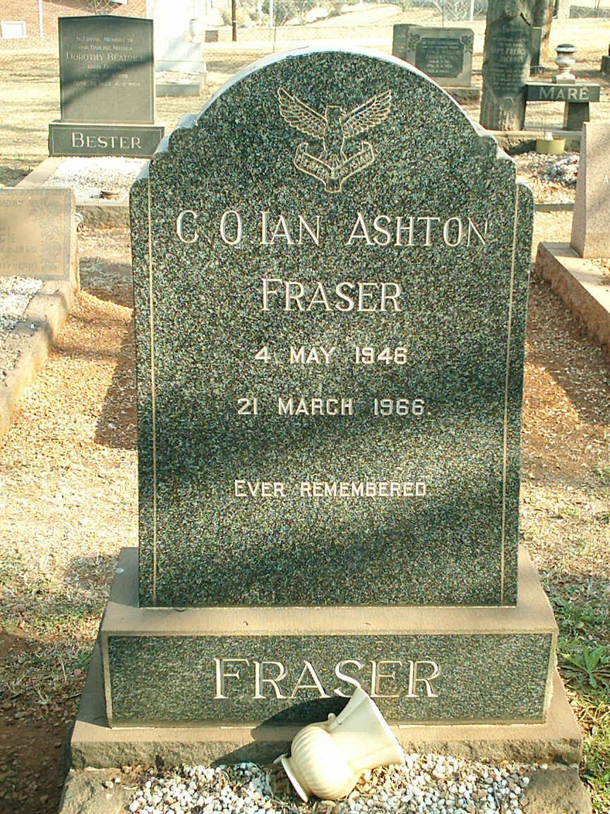 FRASER Ian Ashton 1946-1966