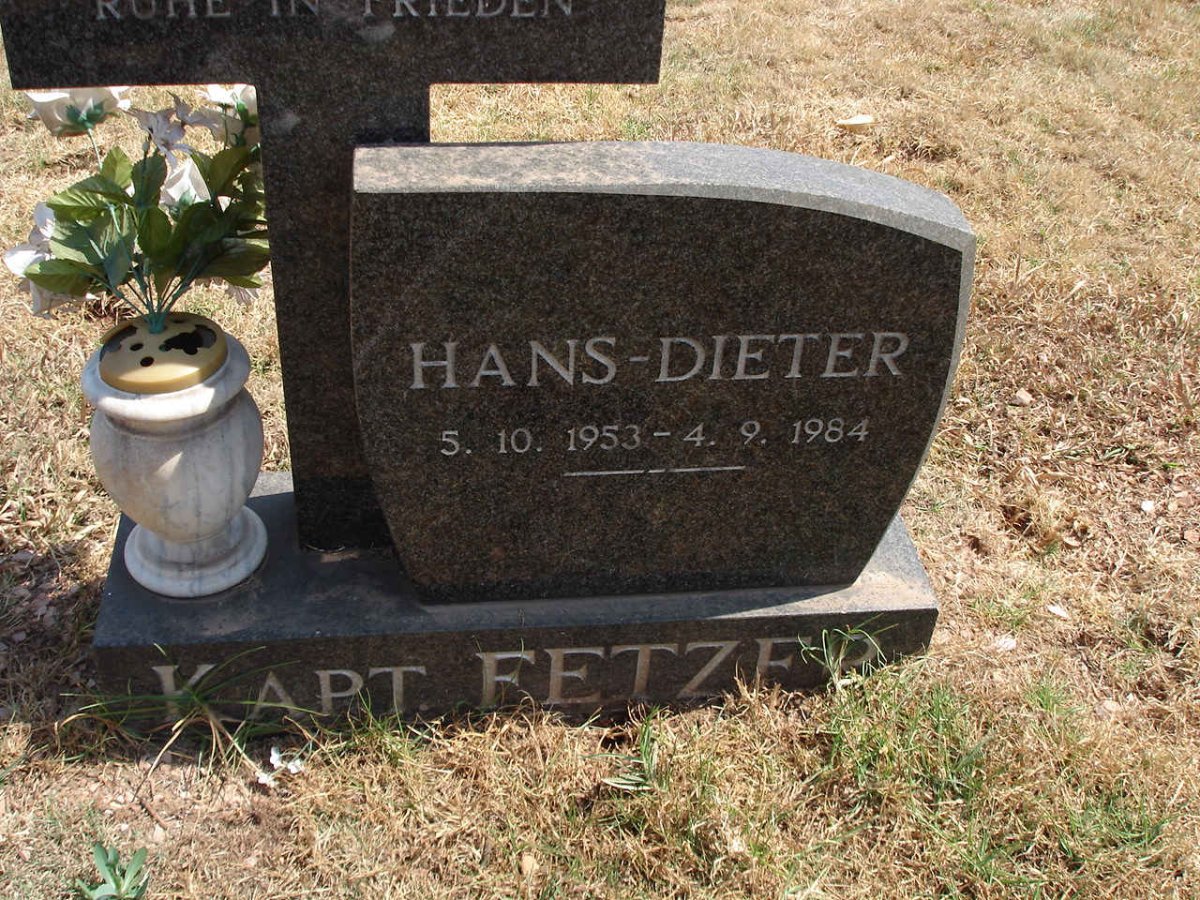FETZER Hans-Dieter 1953-1984