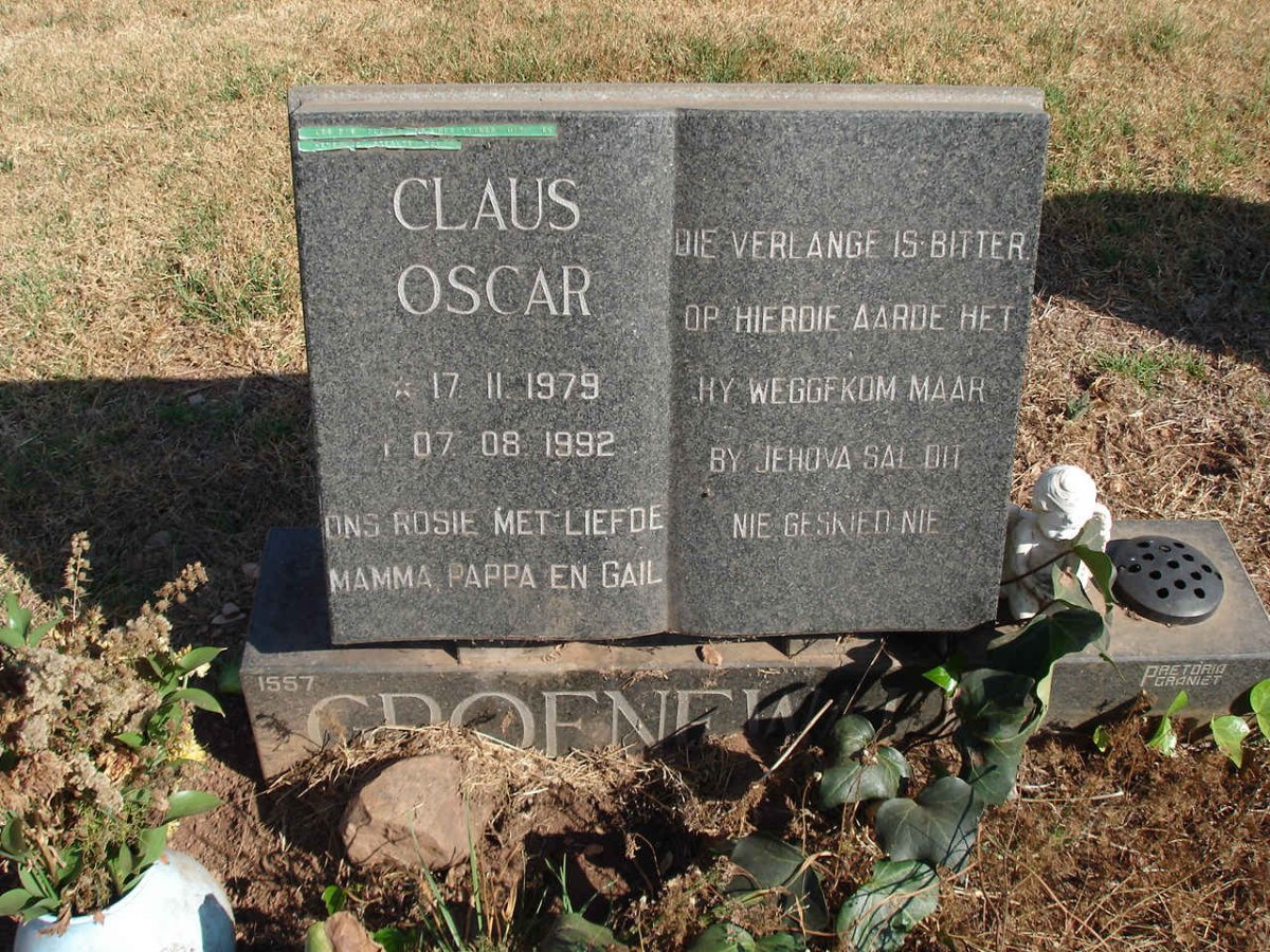 GROENEWALD Claus Oscar 1979-1992