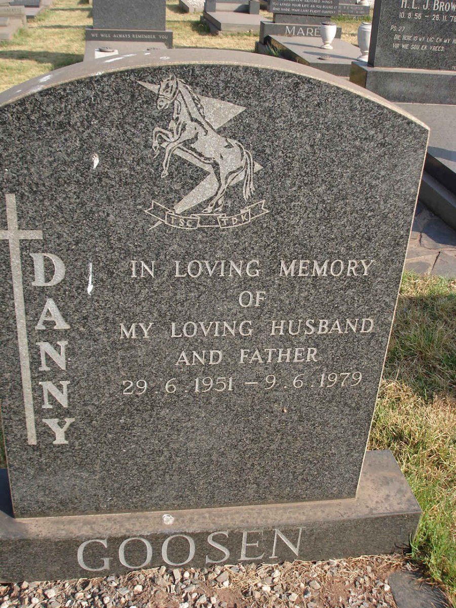 GOOSEN Danny 1951-1979