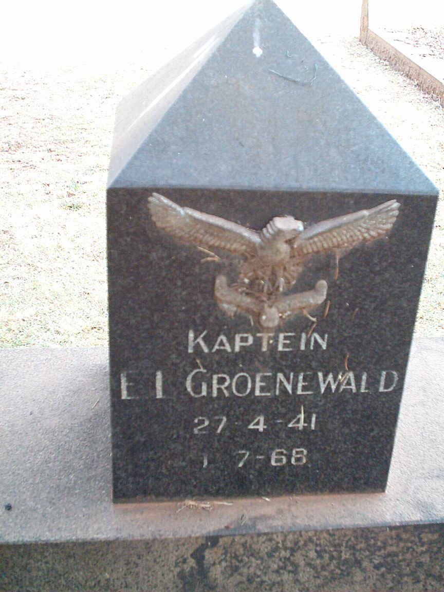 GROENEWALD E.L. 1941-1968
