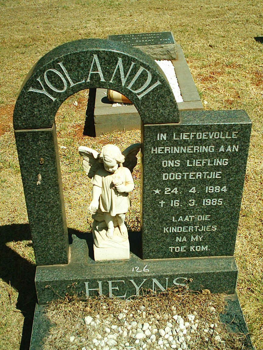 HEYNS Yolandi 1984-1985