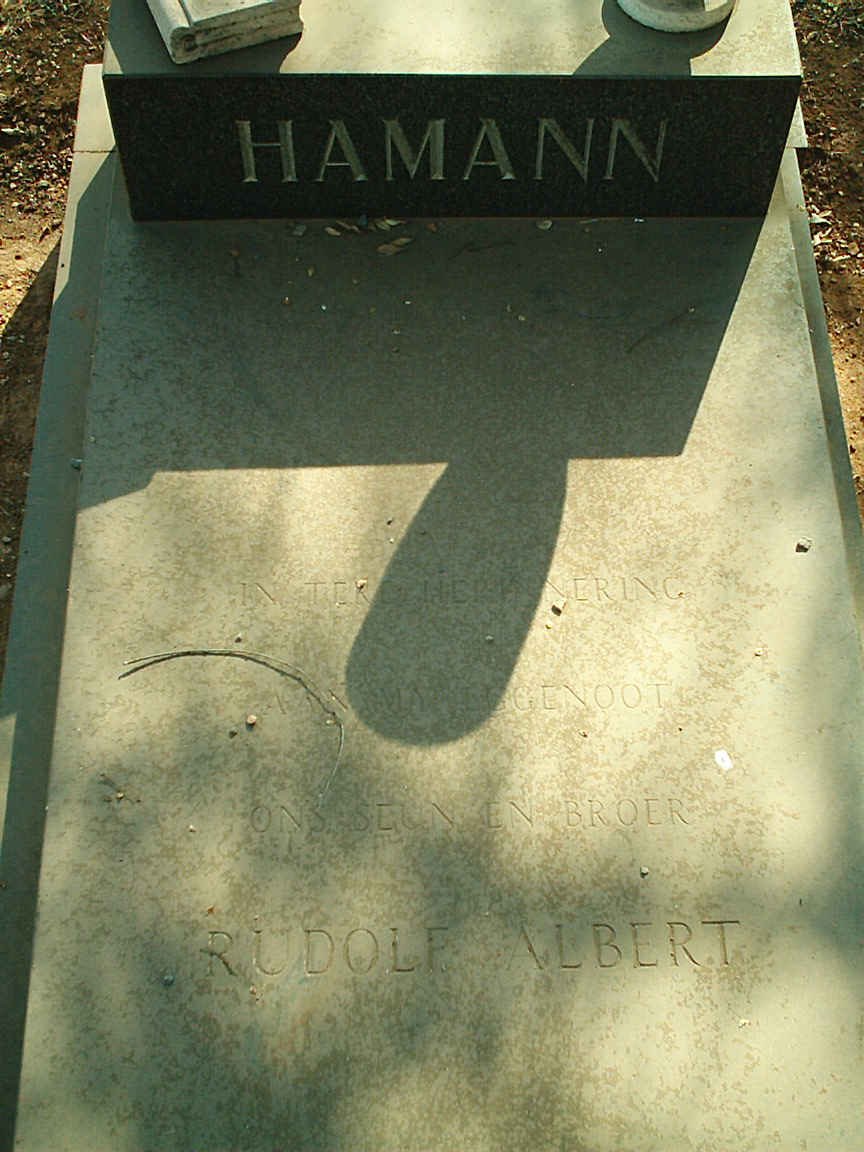 HAMANN Rudolf Albert