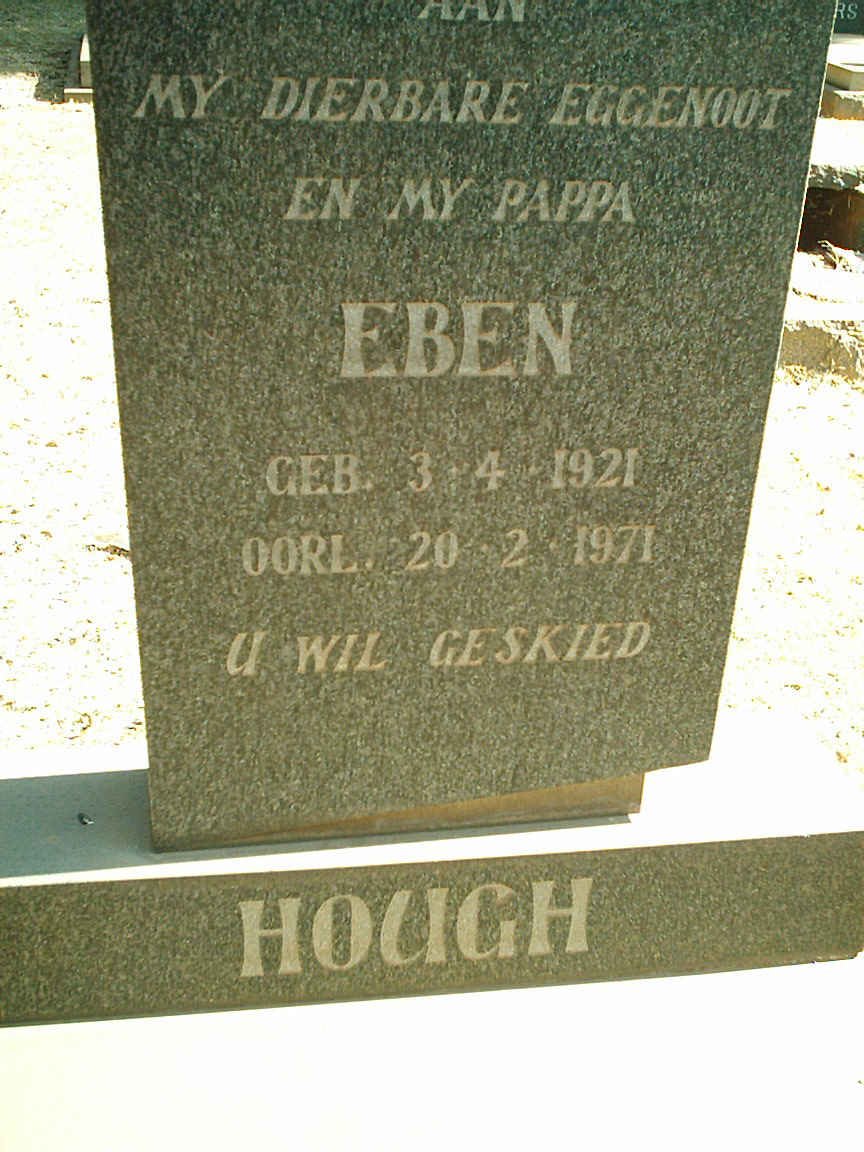 HOUGH Eben 1921-1971