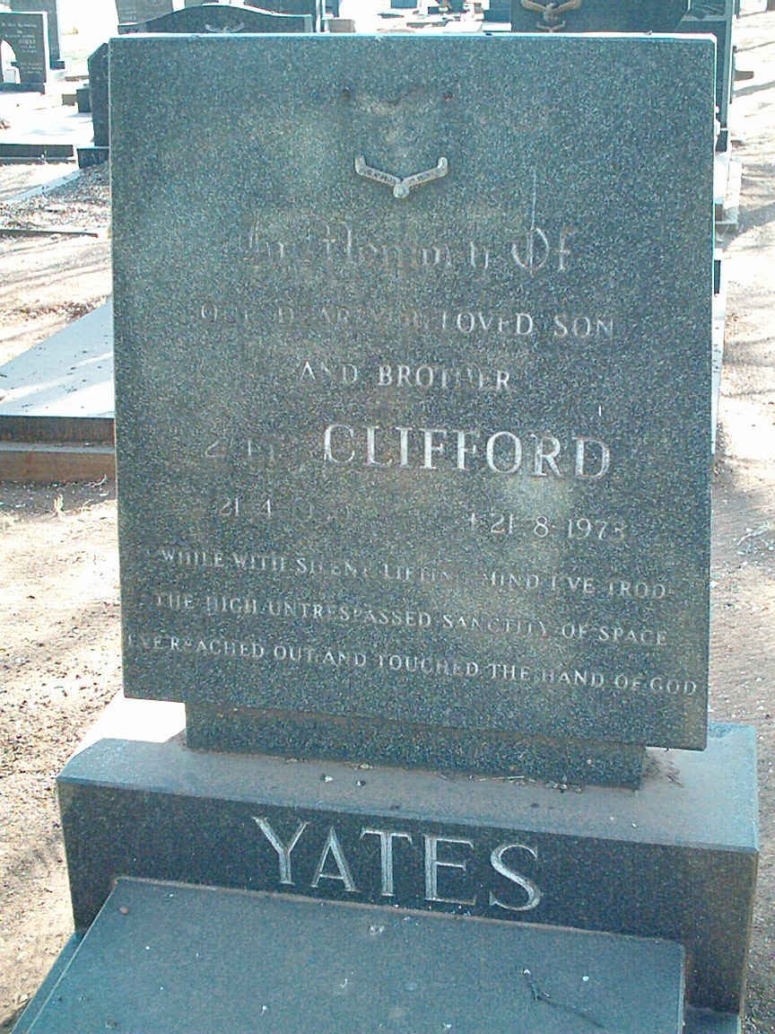 YATES Clifford -1973