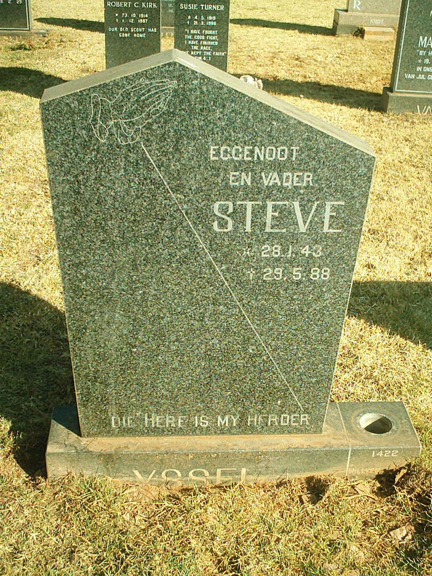 YSSEL Steve 1943-1988