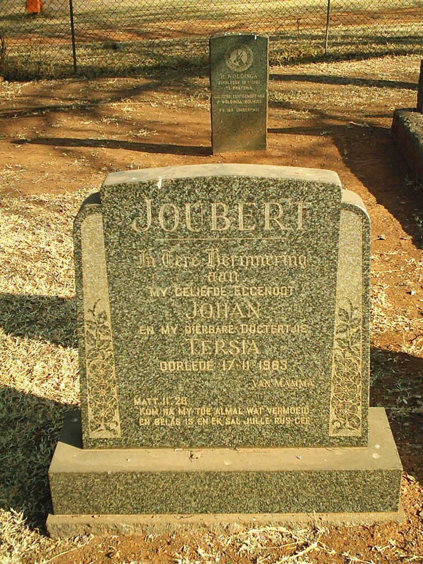 JOUBERT Johan -1963 :: JOUBERT Tersia -1963