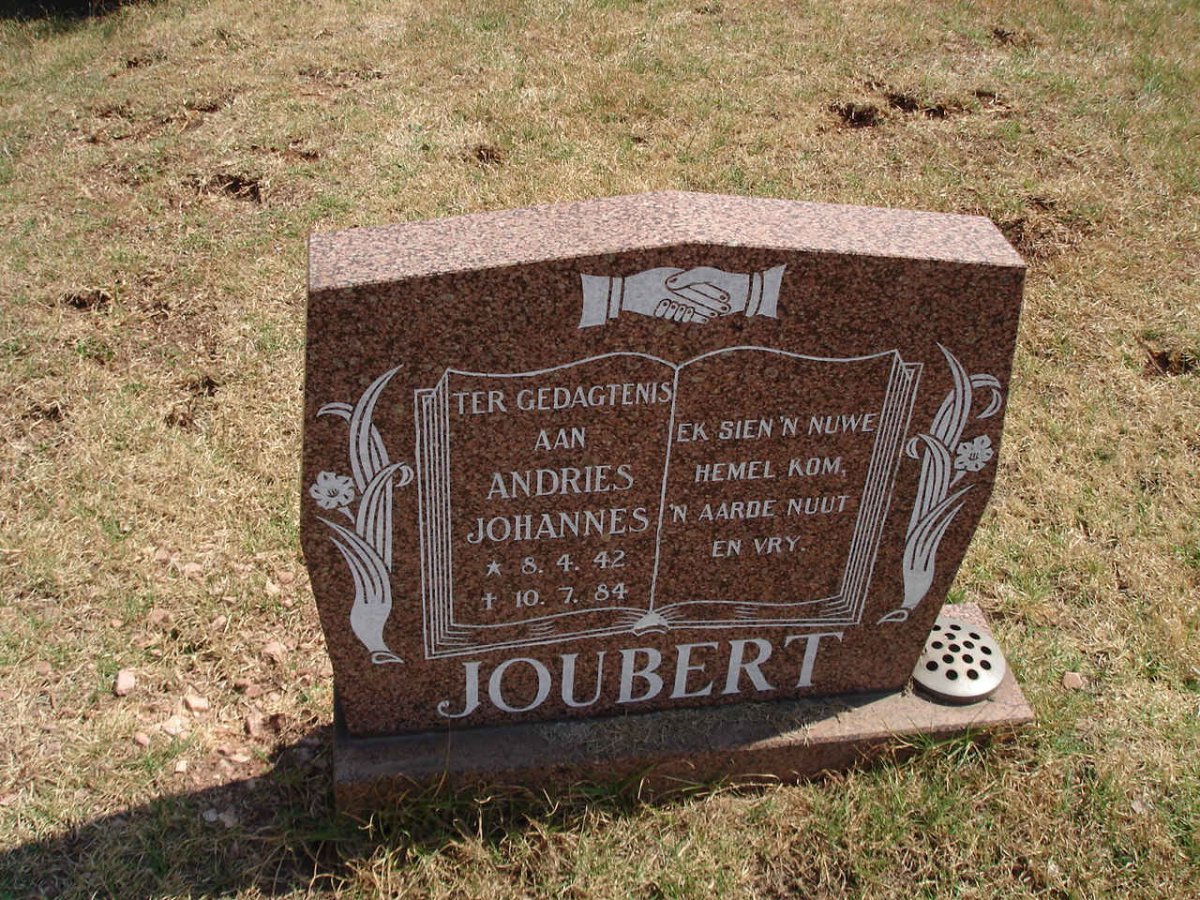 JOUBERT Andries Johannes 1942-1984