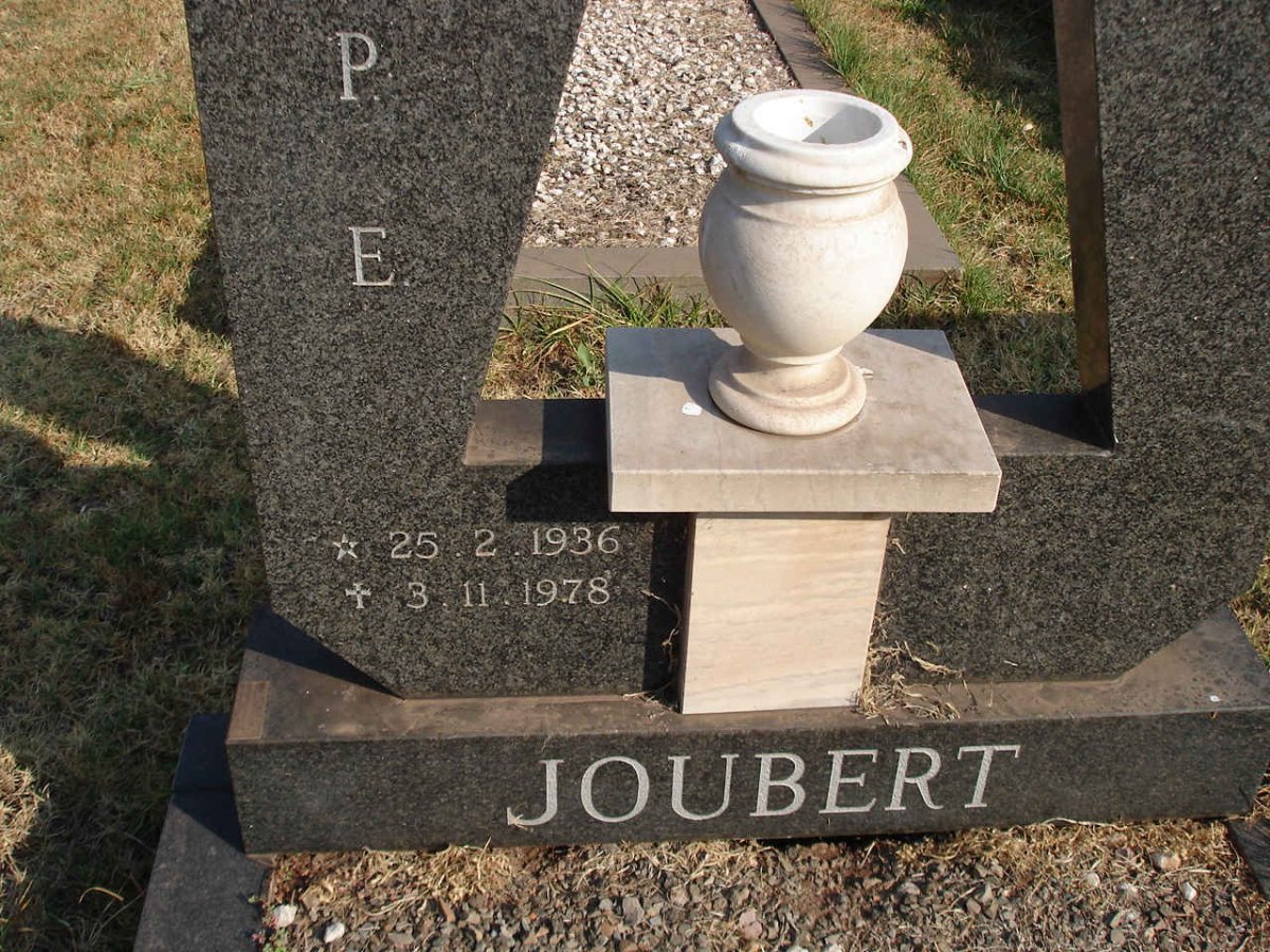 JOUBERT P.E. 1936-1978