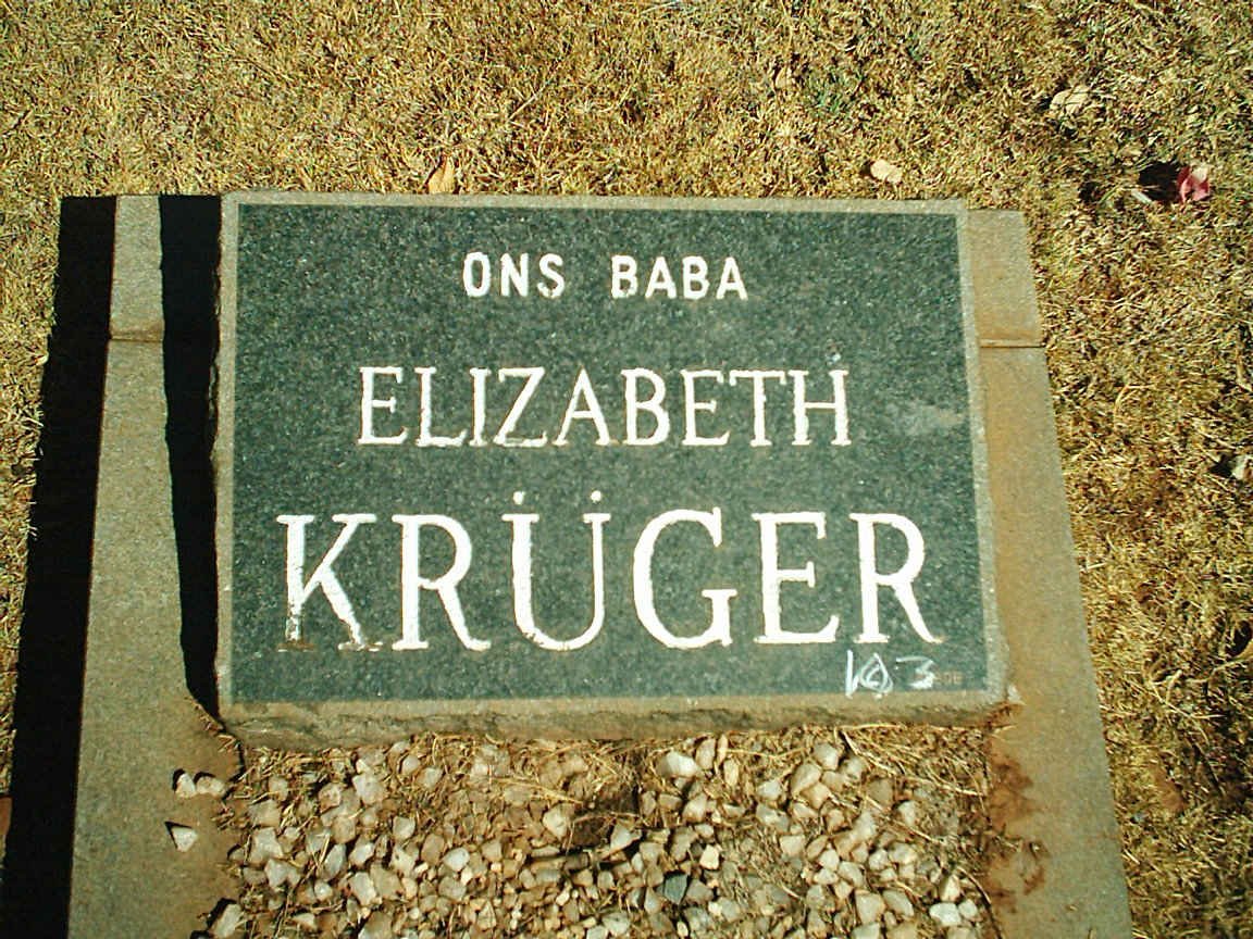 KRÜGER Elizabeth
