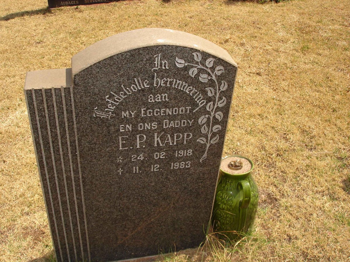 KAPP E.P. 1918-1983