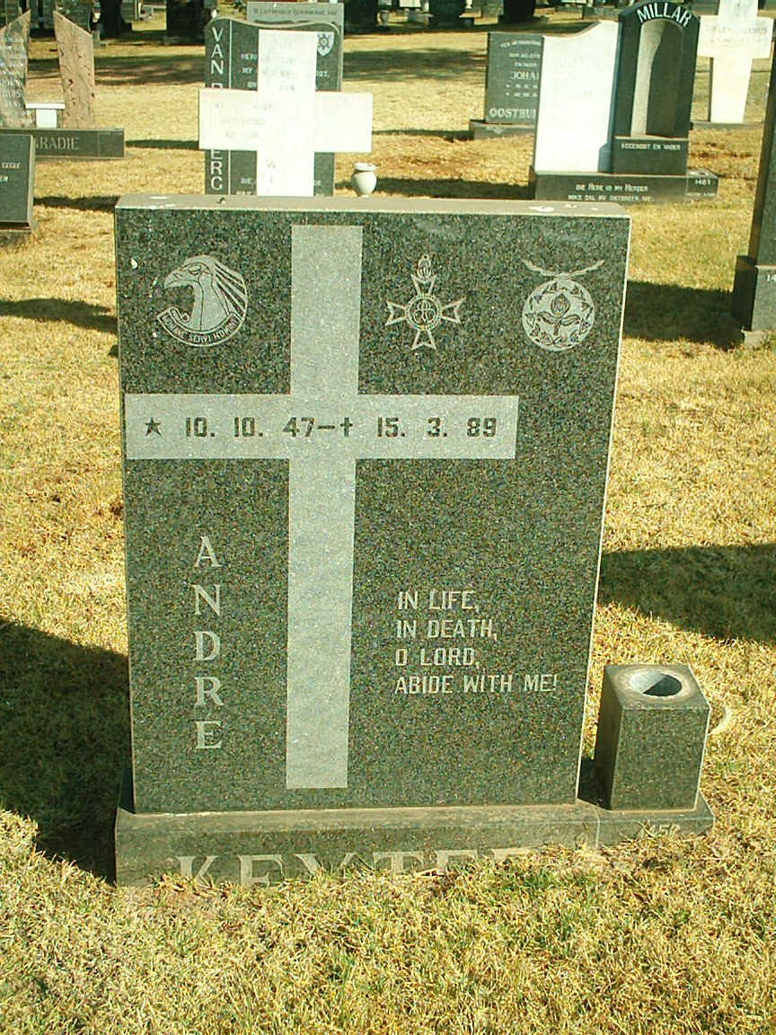 KEYTER Andre 1947-1989