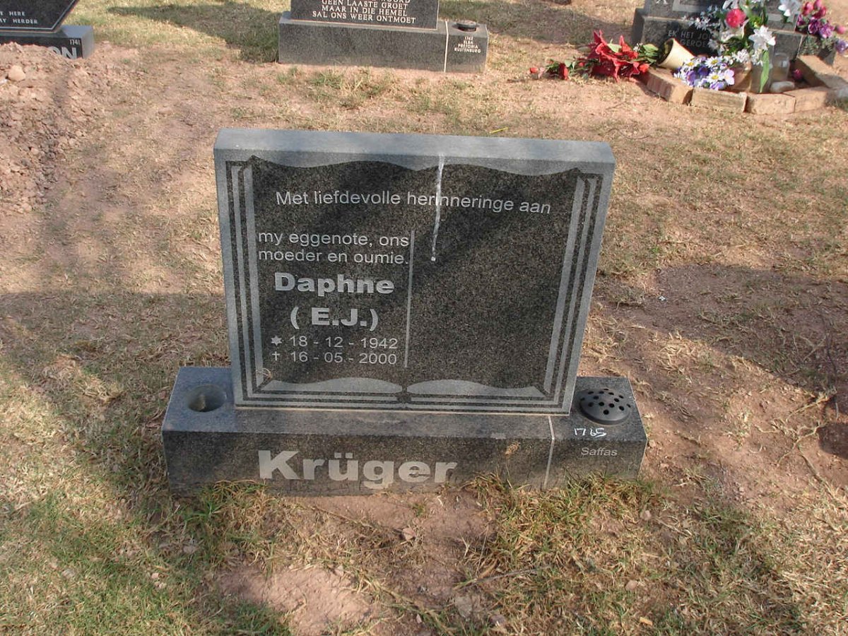 KRUGER E.J. 1942-2000