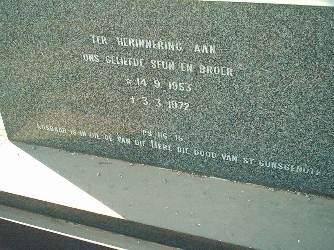 KRUGER Andre 1953-1972