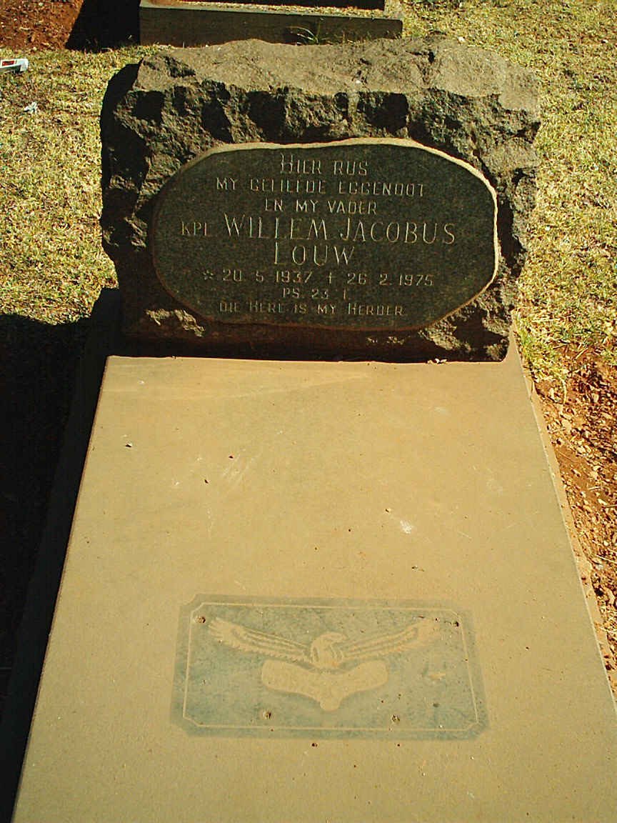 LOUW Willem Jacobus 1937-1975