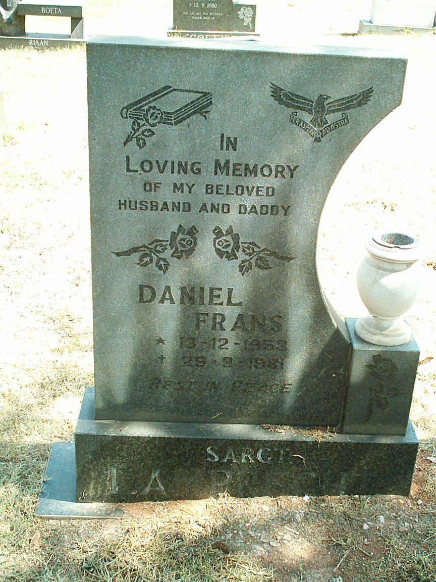 LAMPRECH Daniel Frans 1958-1981