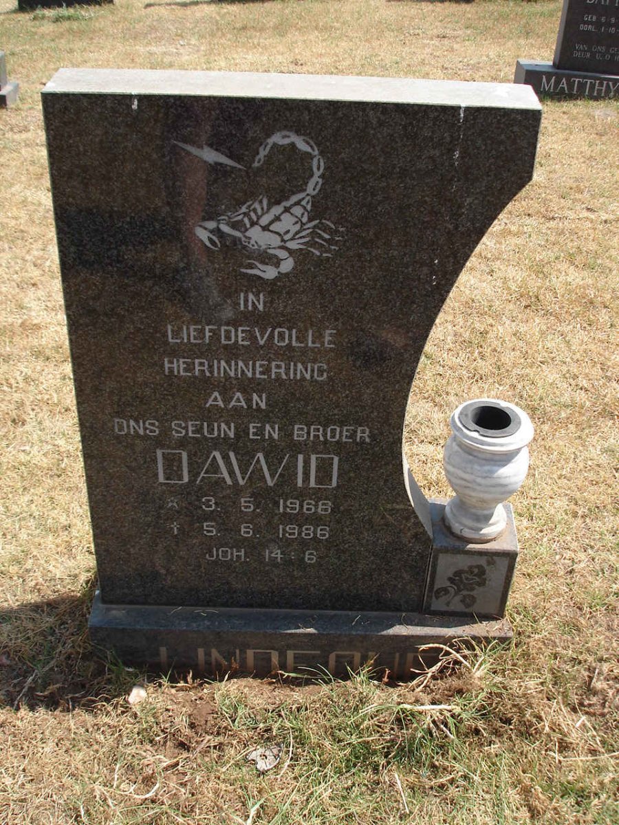 LINDEQUE Dawid 1966-1986
