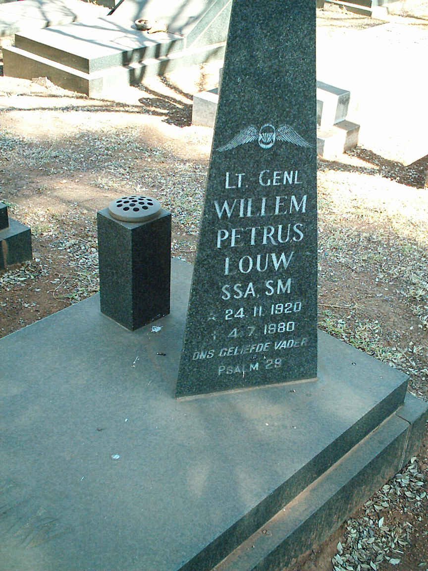 LOUW Willem Petrus 1920-1980