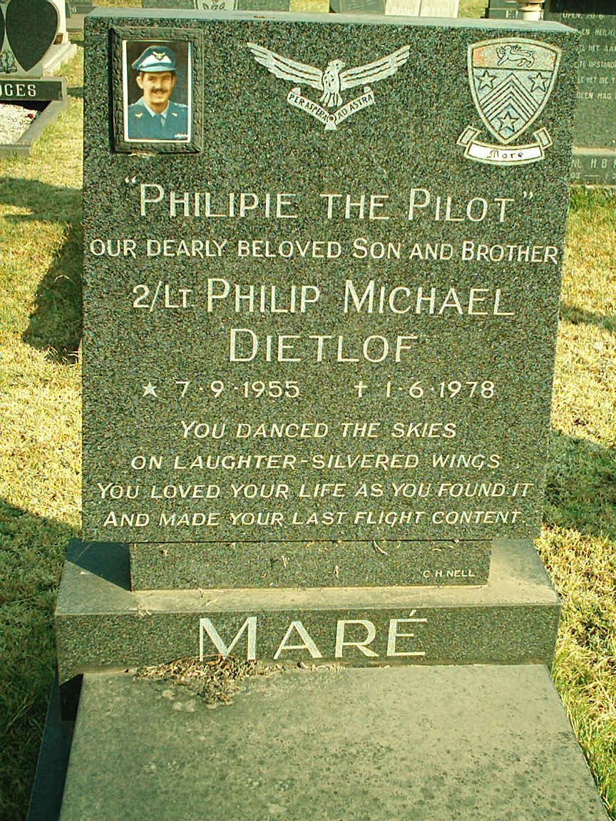 MARE Philip Michael Dietlof 1955-1978