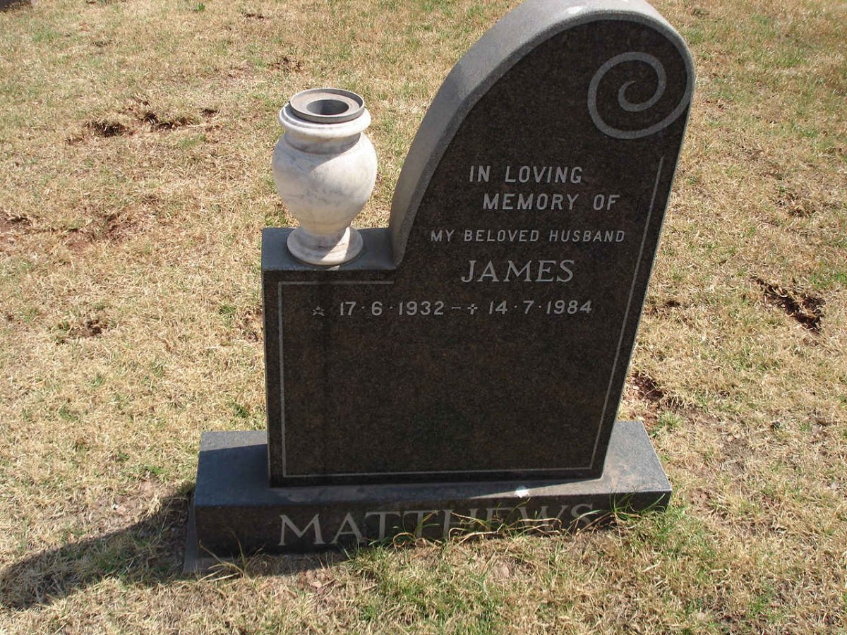 MATTHEWS James 1932-1984