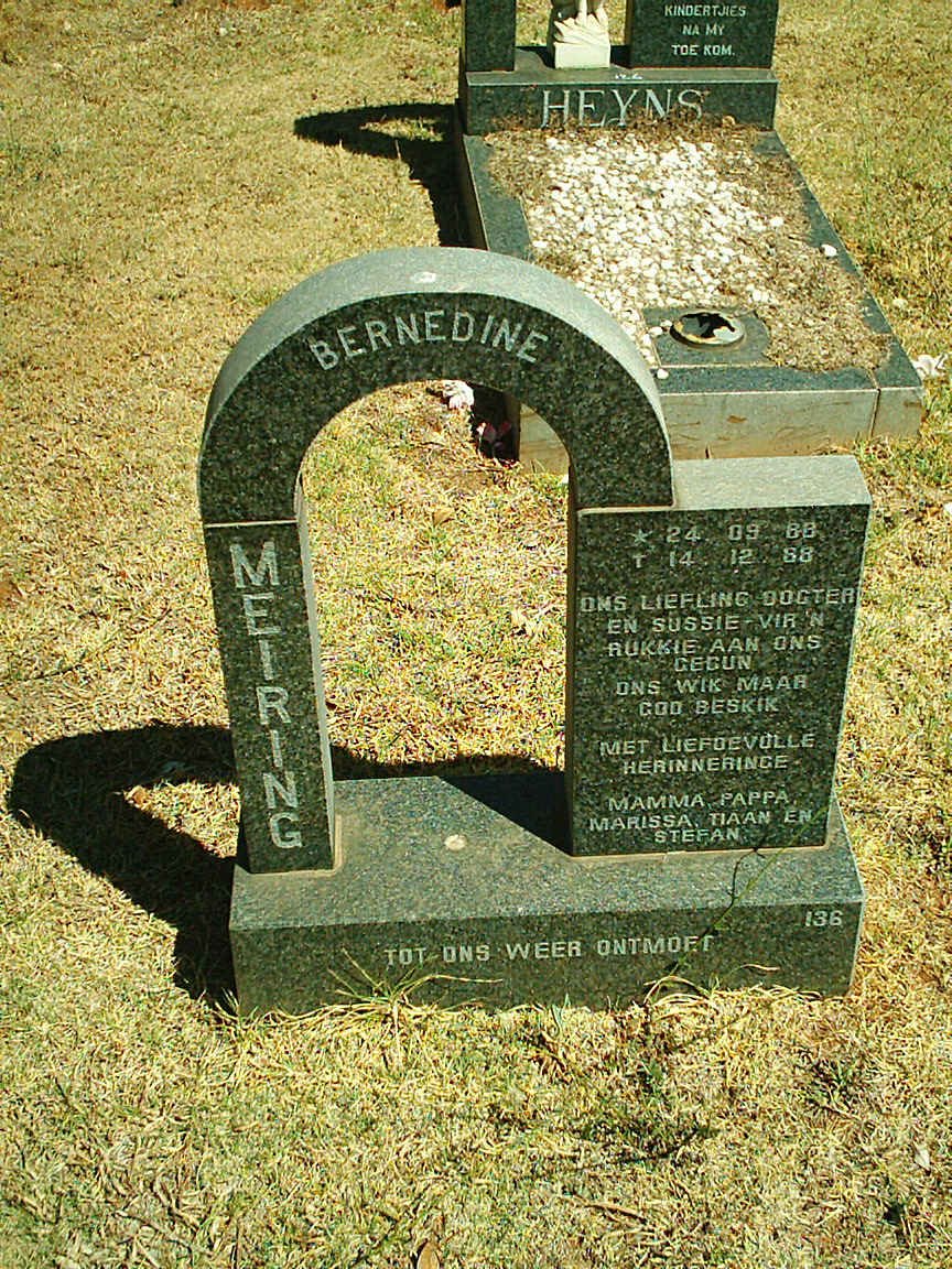 MEIRING Bernidine 1988-1988