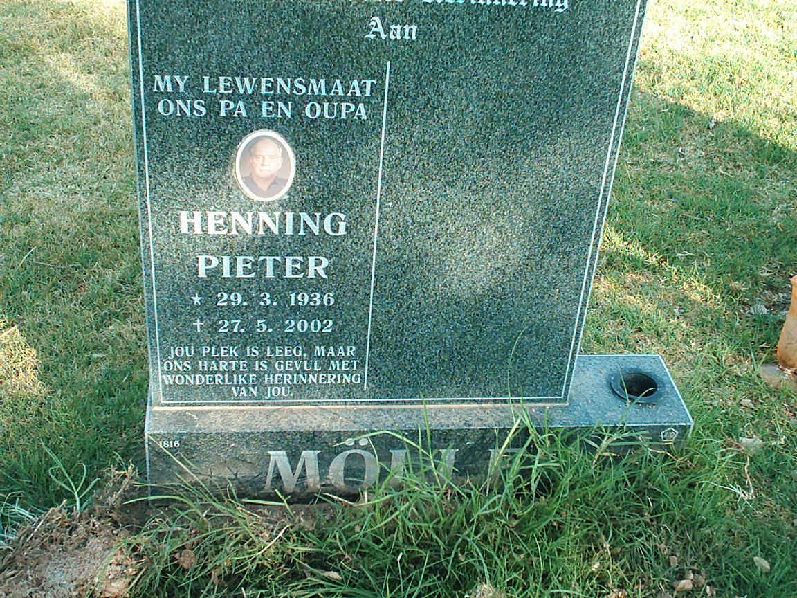 MOLLER Henning Pieter 1936-2002