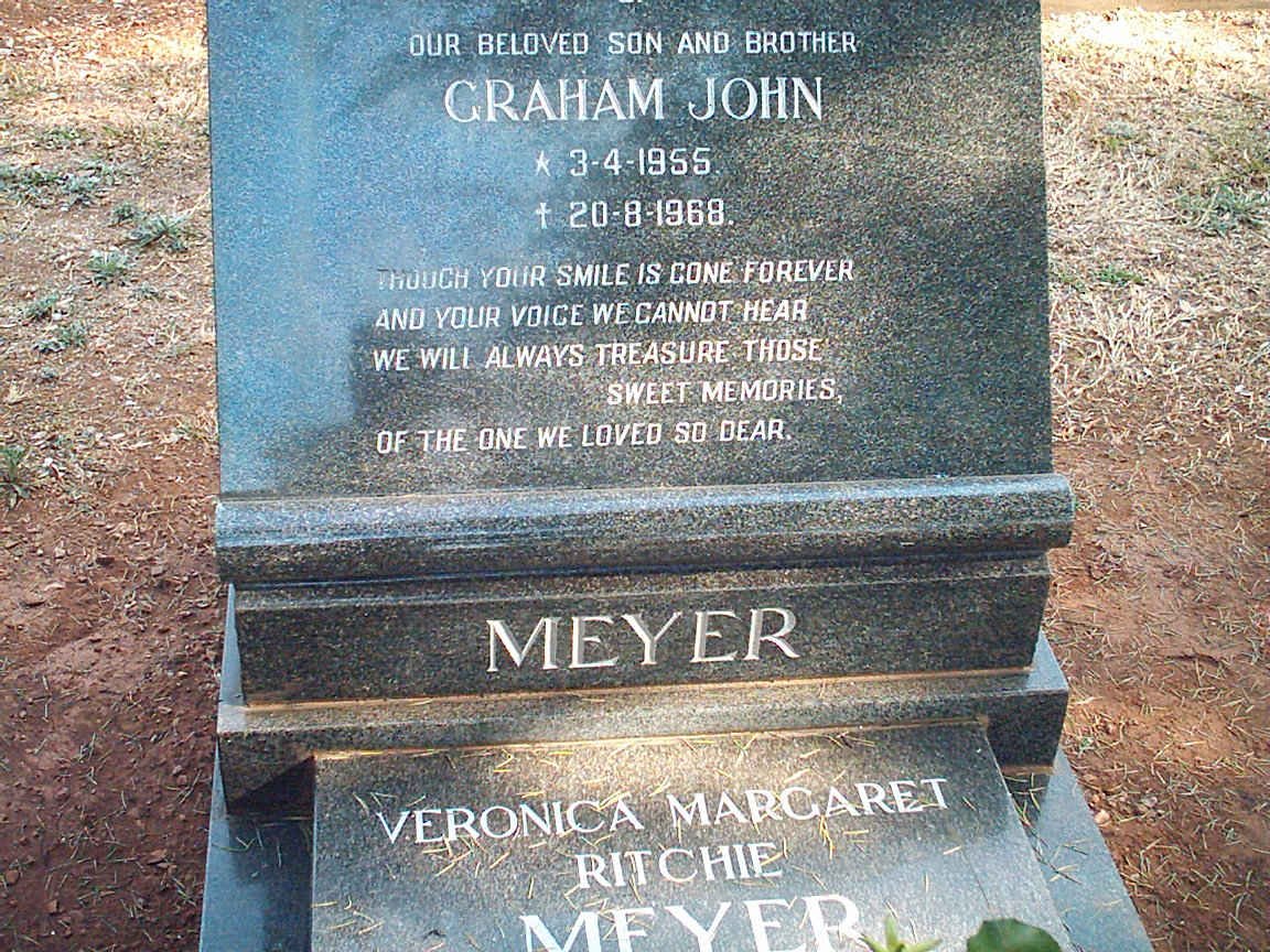 MEYER Graham John 1955-1968