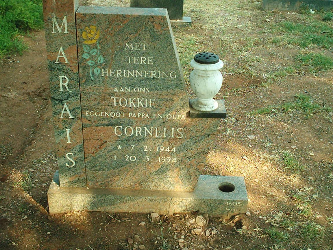 MARAIS Cornelis 1944-1994
