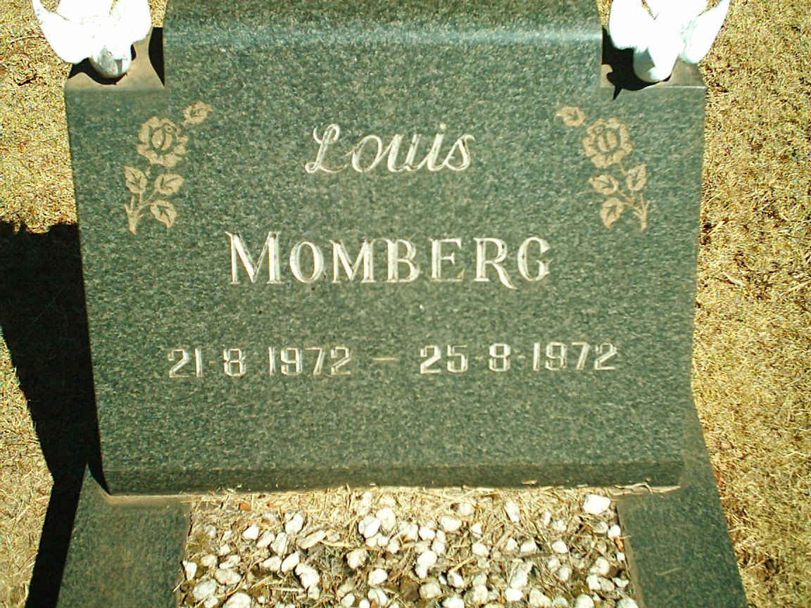MOMBERG Louis 1972-1972