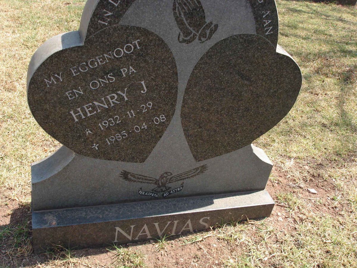 NAVIAS Henry J. 1932-1985