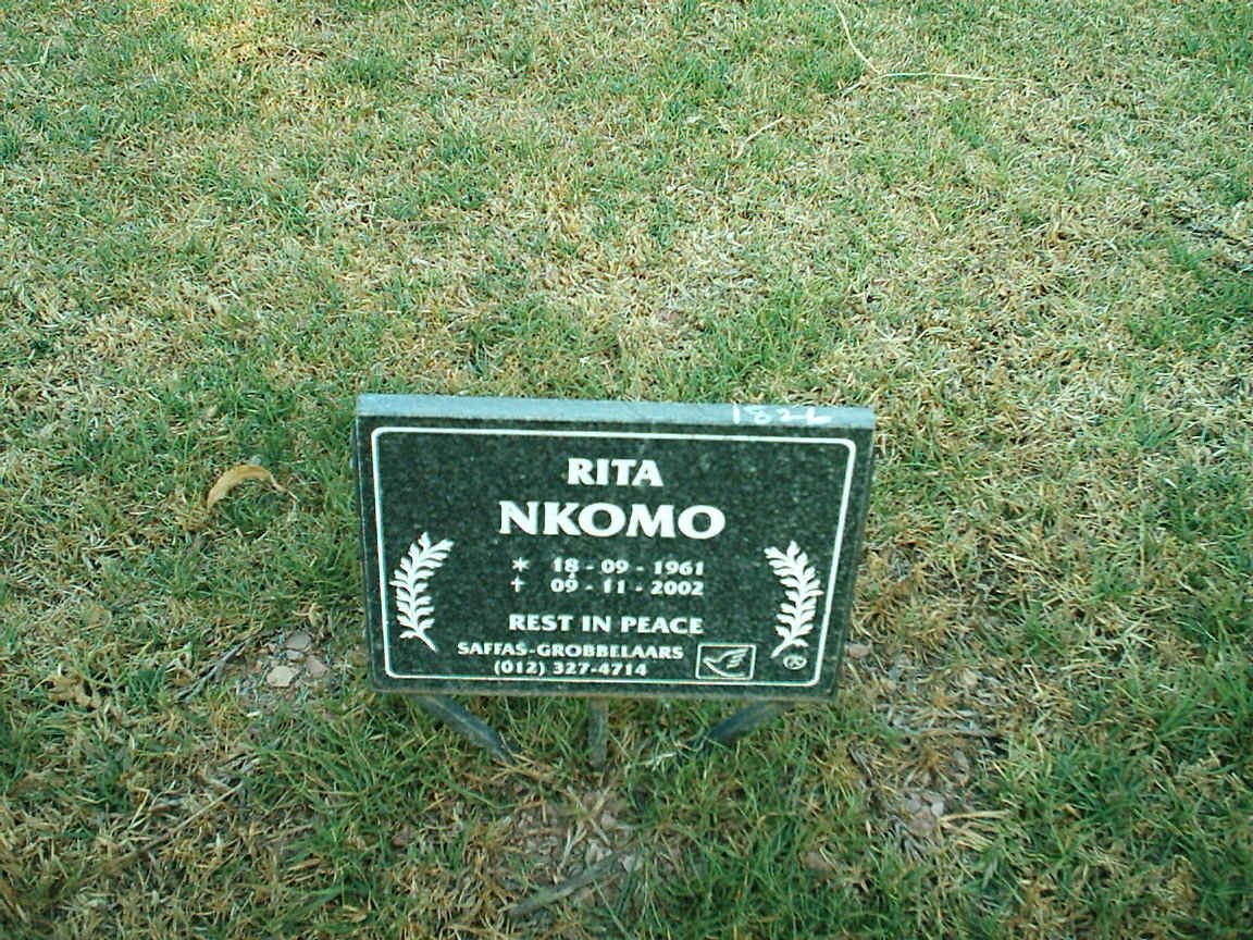 NKOMO Rita 1961-2002