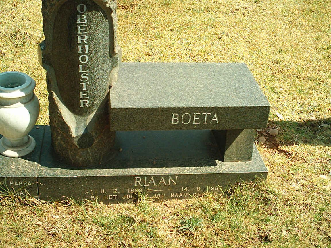 OBERHOLSTER Riaan 1958-1980