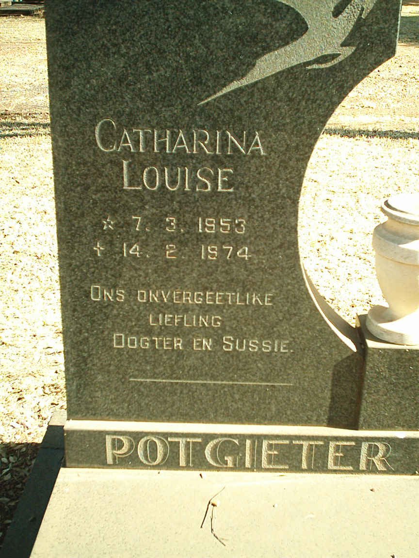 POTGIETER Catharina Louise 1953-1974