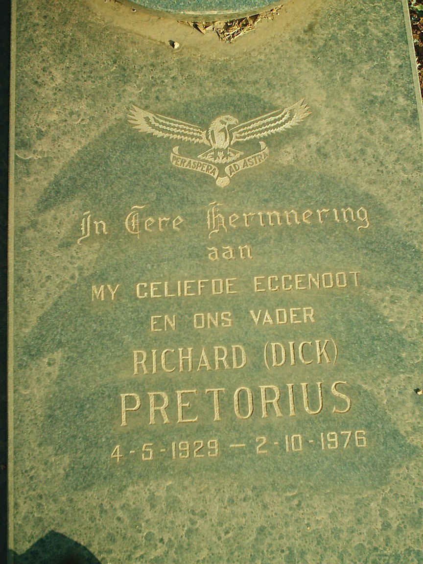 PRETORIUS Richard 1929-1976