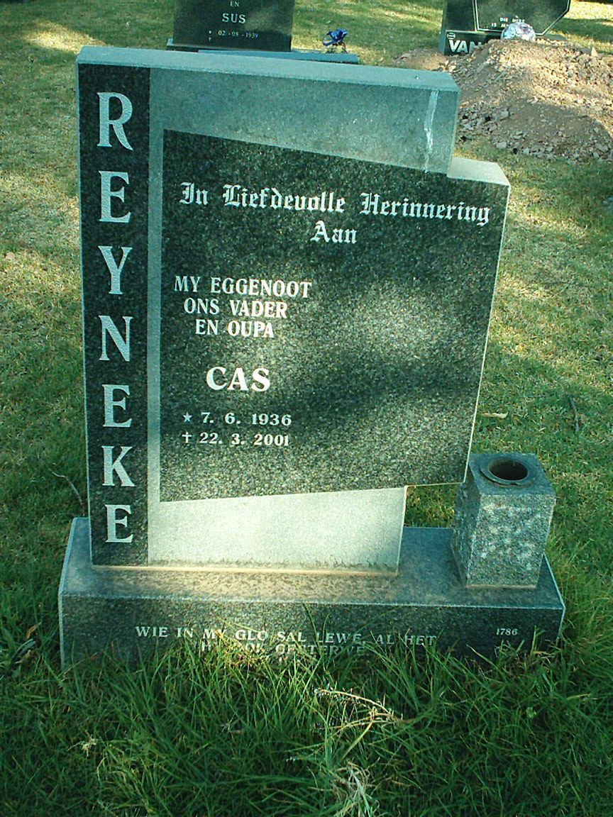 REYNEKE Cas 1936-2001