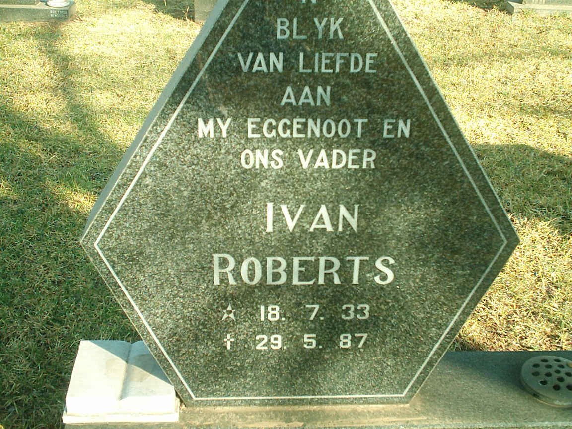ROBERTS Ivan 1933-1987