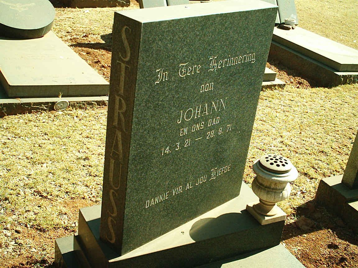 STRAUSS Johann 1921-1971