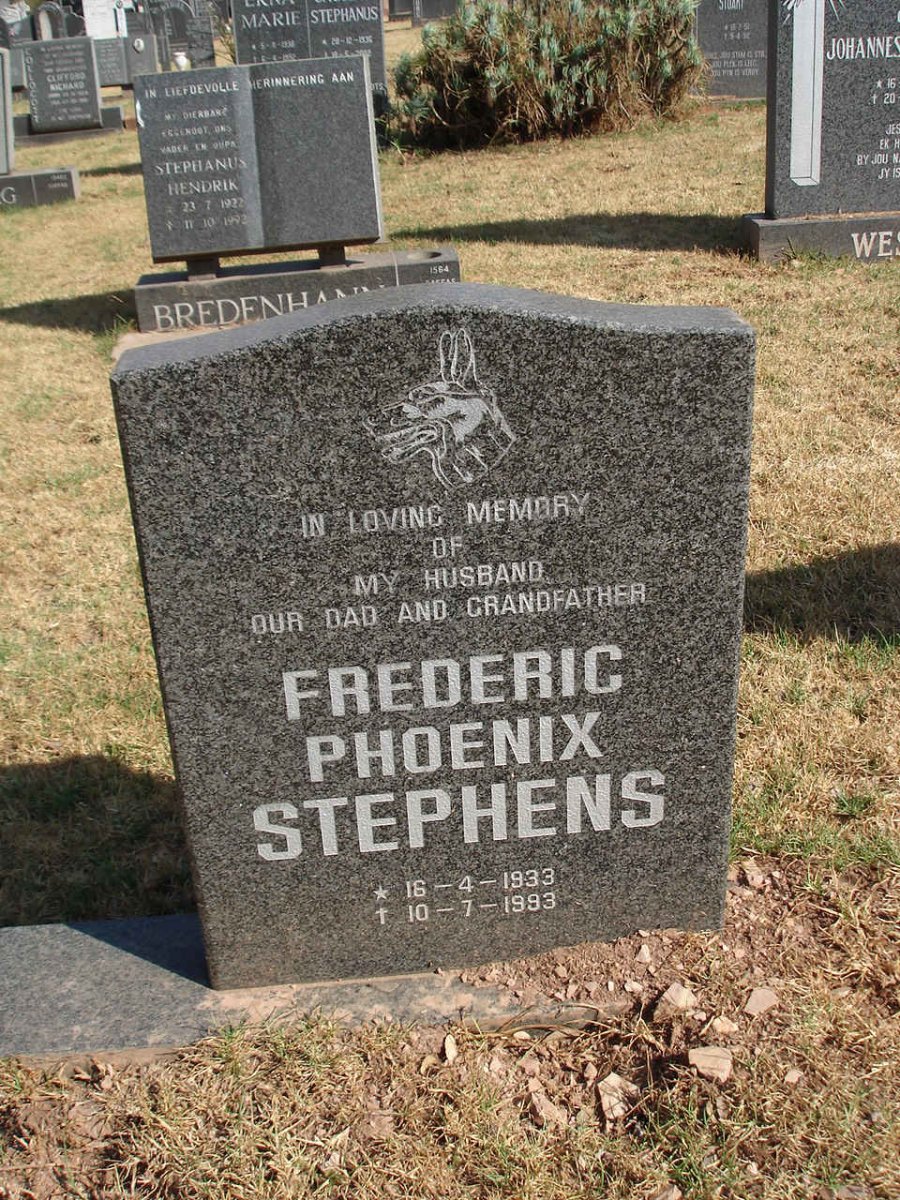 STEPHENS Frederic Phoenix 1933-1993