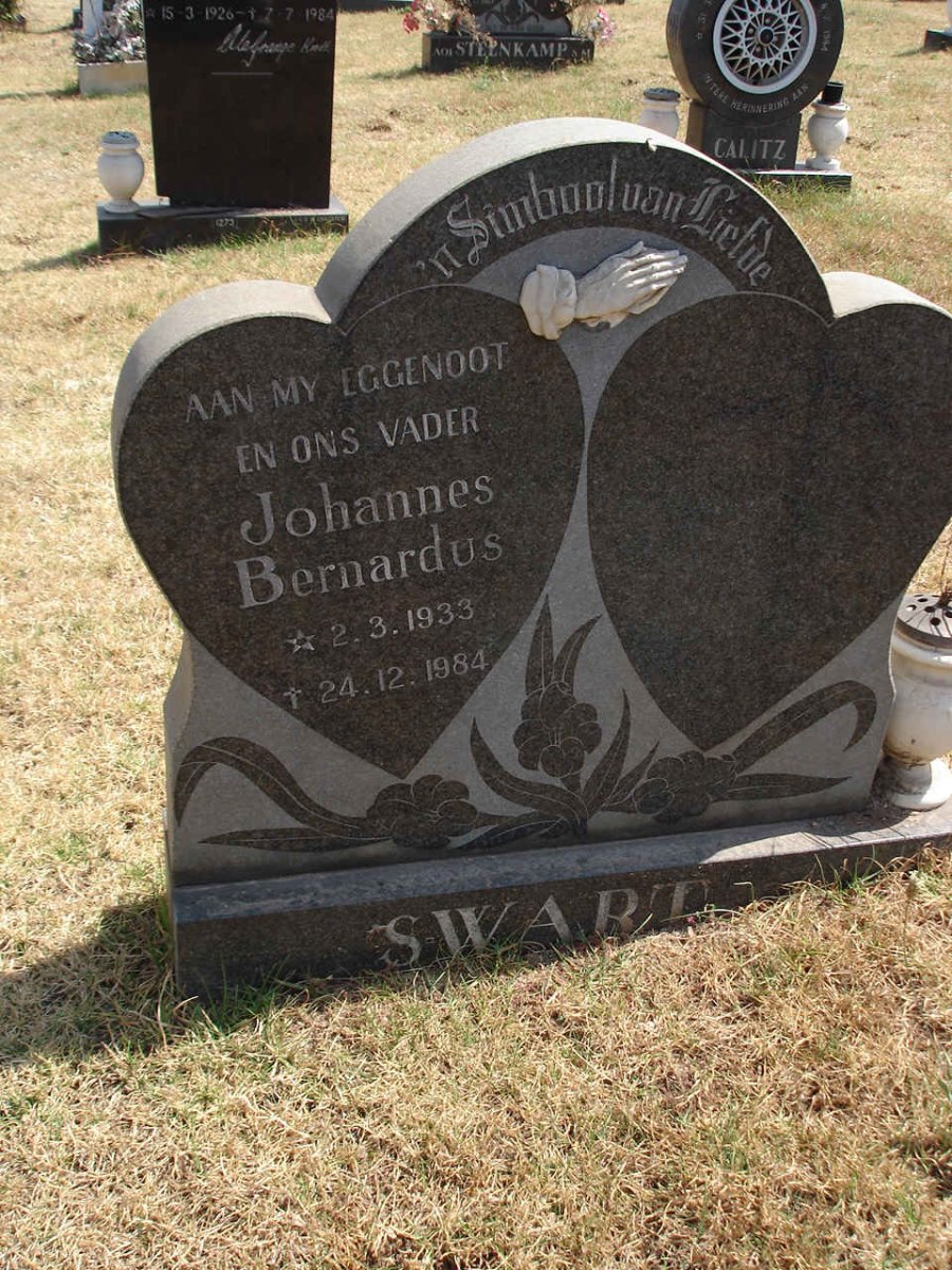 SWART Johannes Bernardus 1933-1984