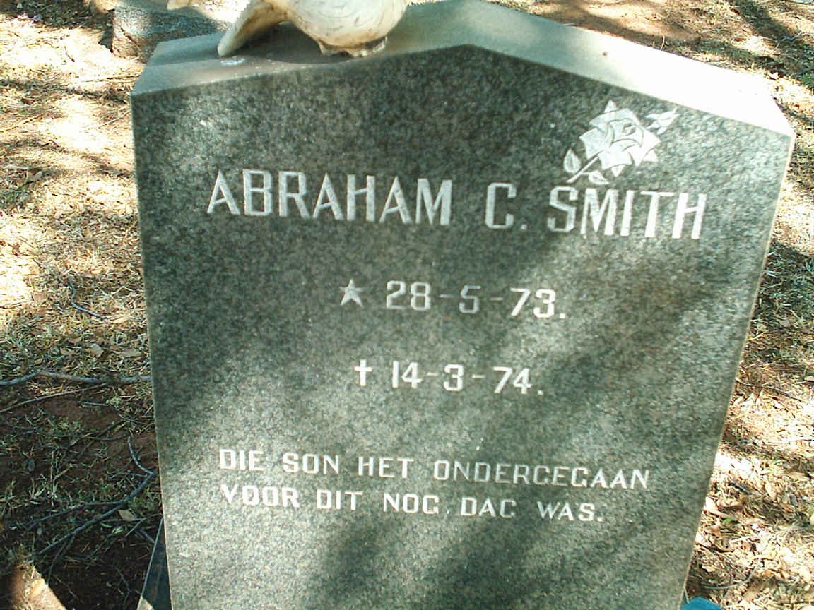 SMITH Abraham 1973-1974