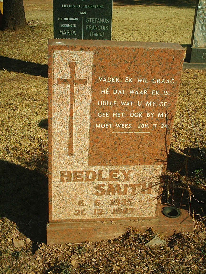 SMITH Hedley 1935-1987