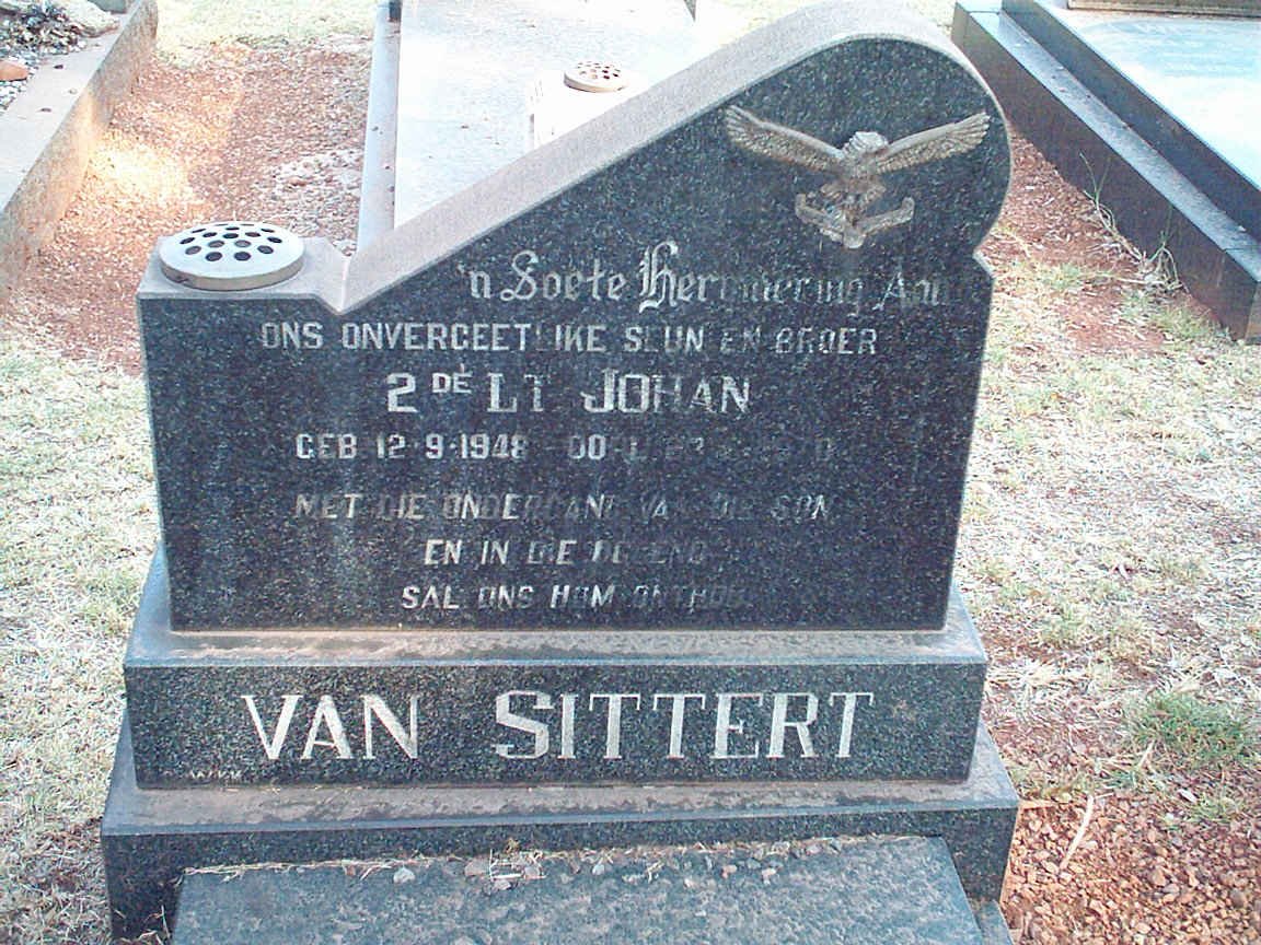 SITTERT Johan, van 1948-1970