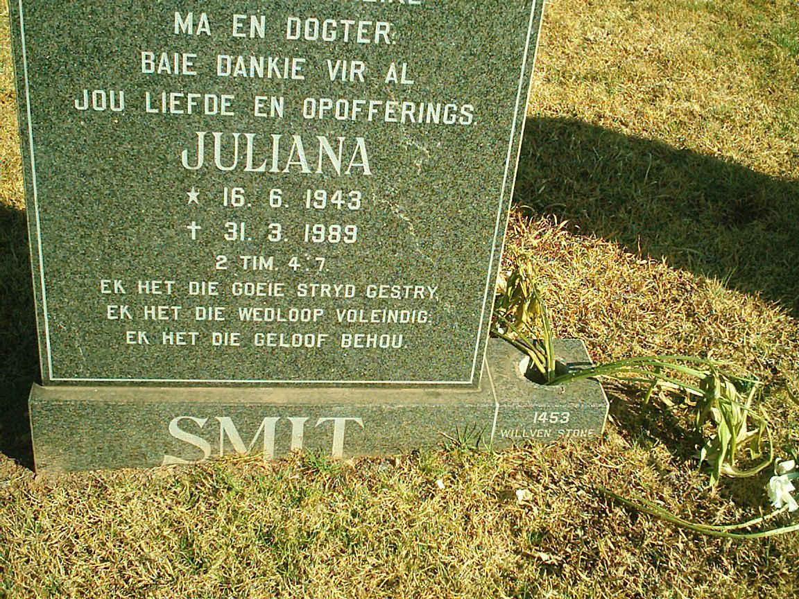 SMIT Juliana 1943-1989