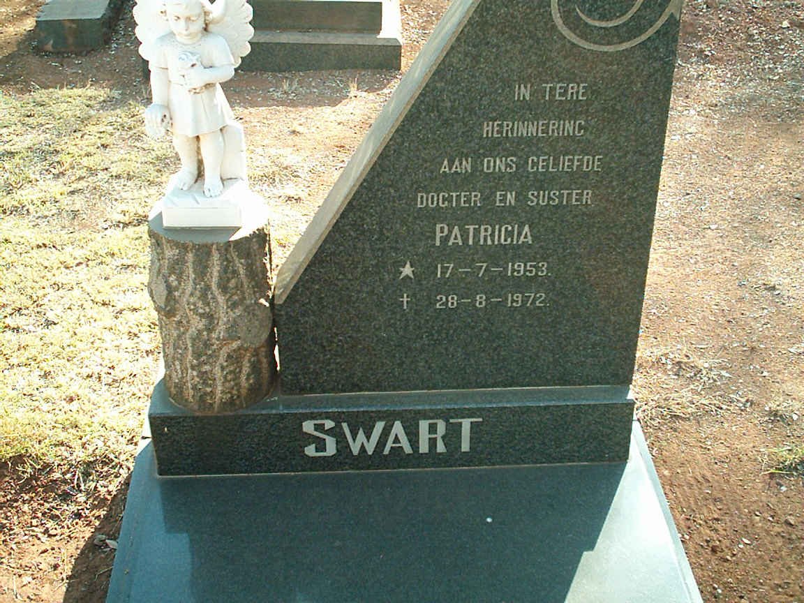 SWART Patricia 1953-1972