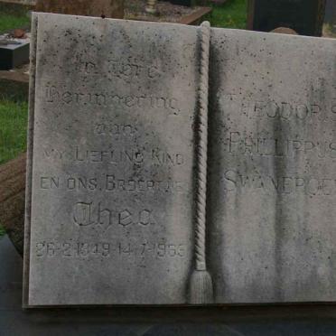 SWANEPOEL Theodoris Phillippus 1949-1965