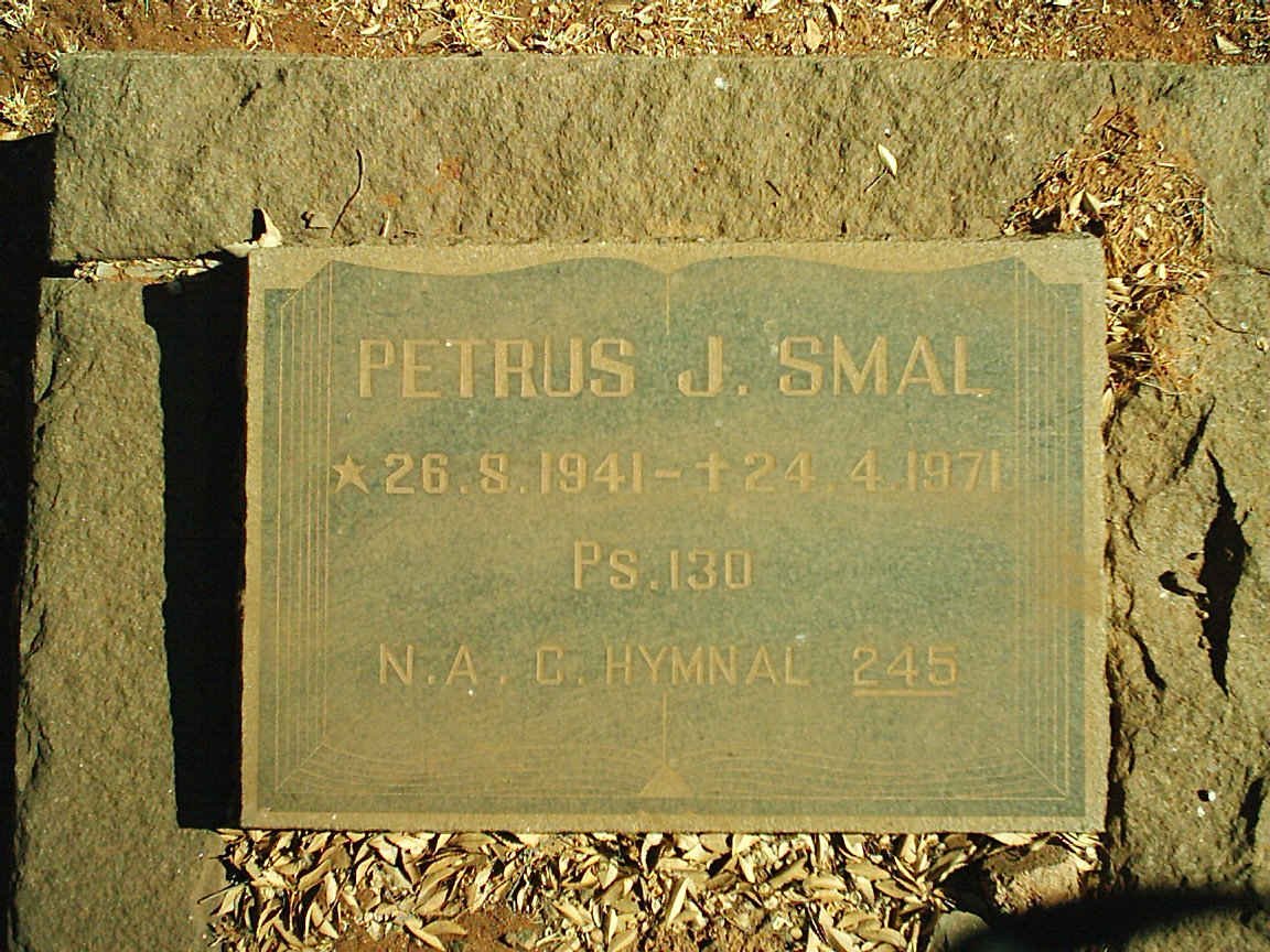 SMAL Petrus J. 1941-1971