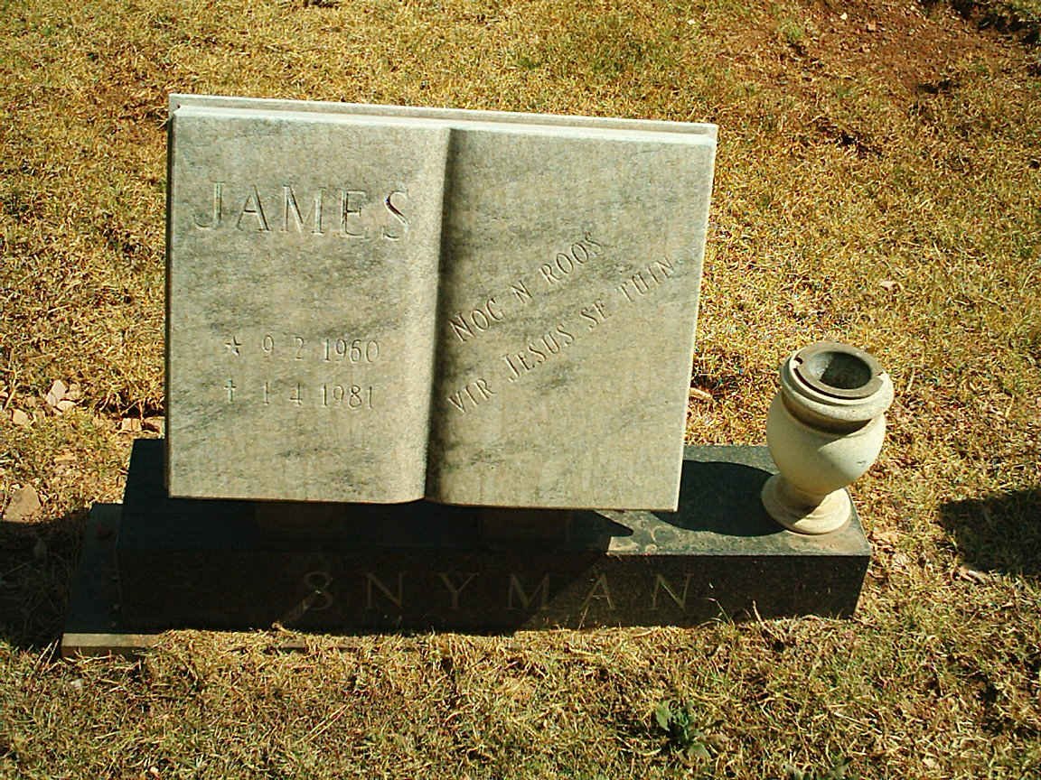 SNYMAN James 1950-1981
