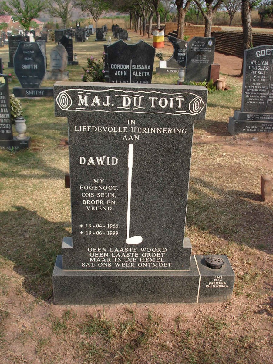 TOIT Dawid, du 1966-1999