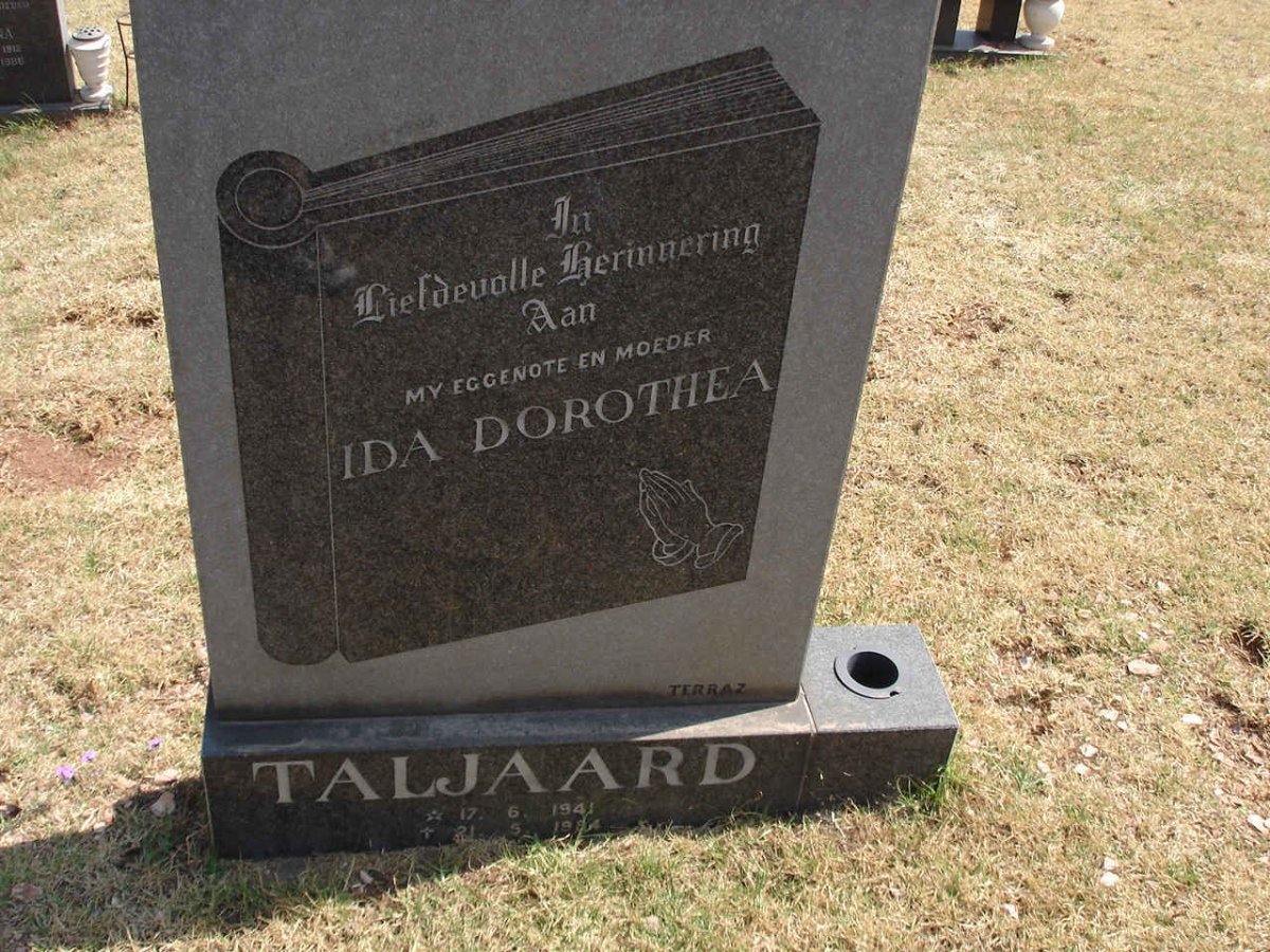 TALJAARD Ida Dorothea 1941-1984