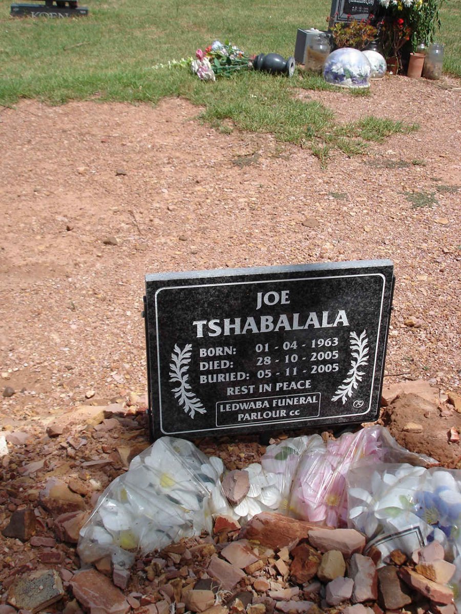 TSHABALALA Joe 1963-2005